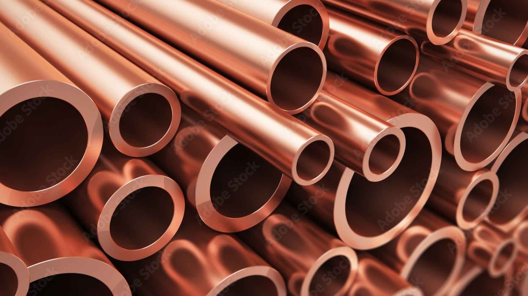 copper plumbing pipes